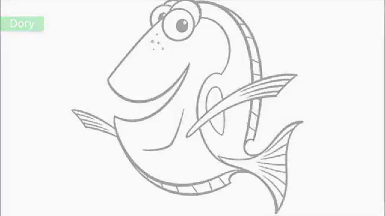 Top 20 Free Printable Finding Nemo Coloring Pages - YouTube