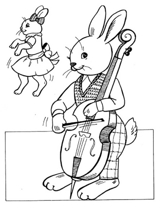 Cello Coloring Pages - Best Coloring Pages For Kids