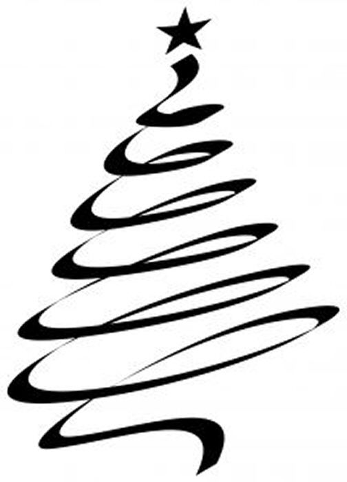 1000+ ideas about Christmas Tree Stencil | Tree ...