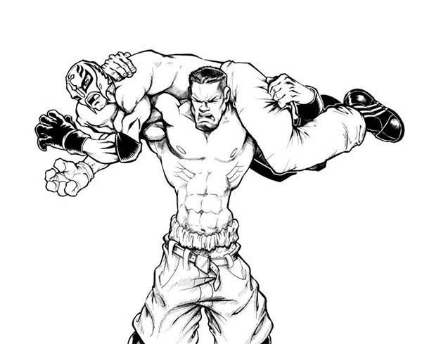 11 Pics of WWE Wrestling John Cena Coloring Pages - John Cena ...