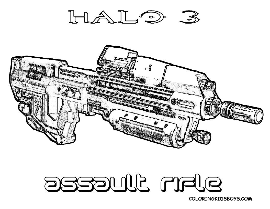 Nerf Gun Coloring Pages 23562, - Bestofcoloring.com