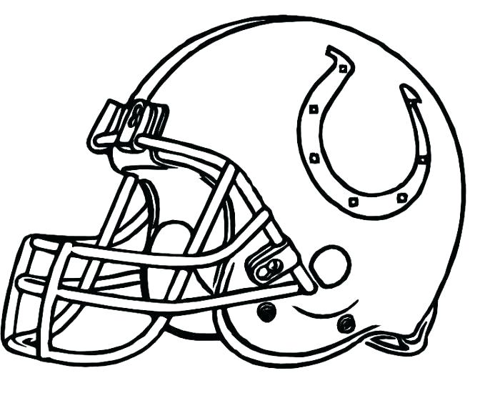 Nfl Football Team Helmets Coloring Pages