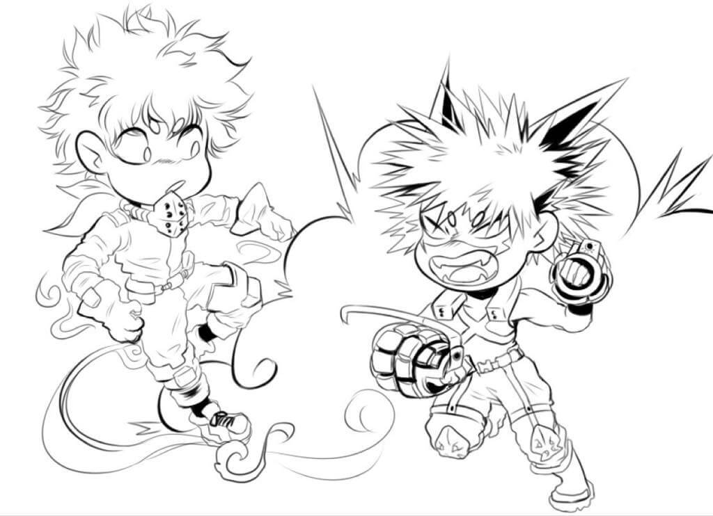 My Hero Academia Coloring Pages - Free Printable Coloring Pages for Kids