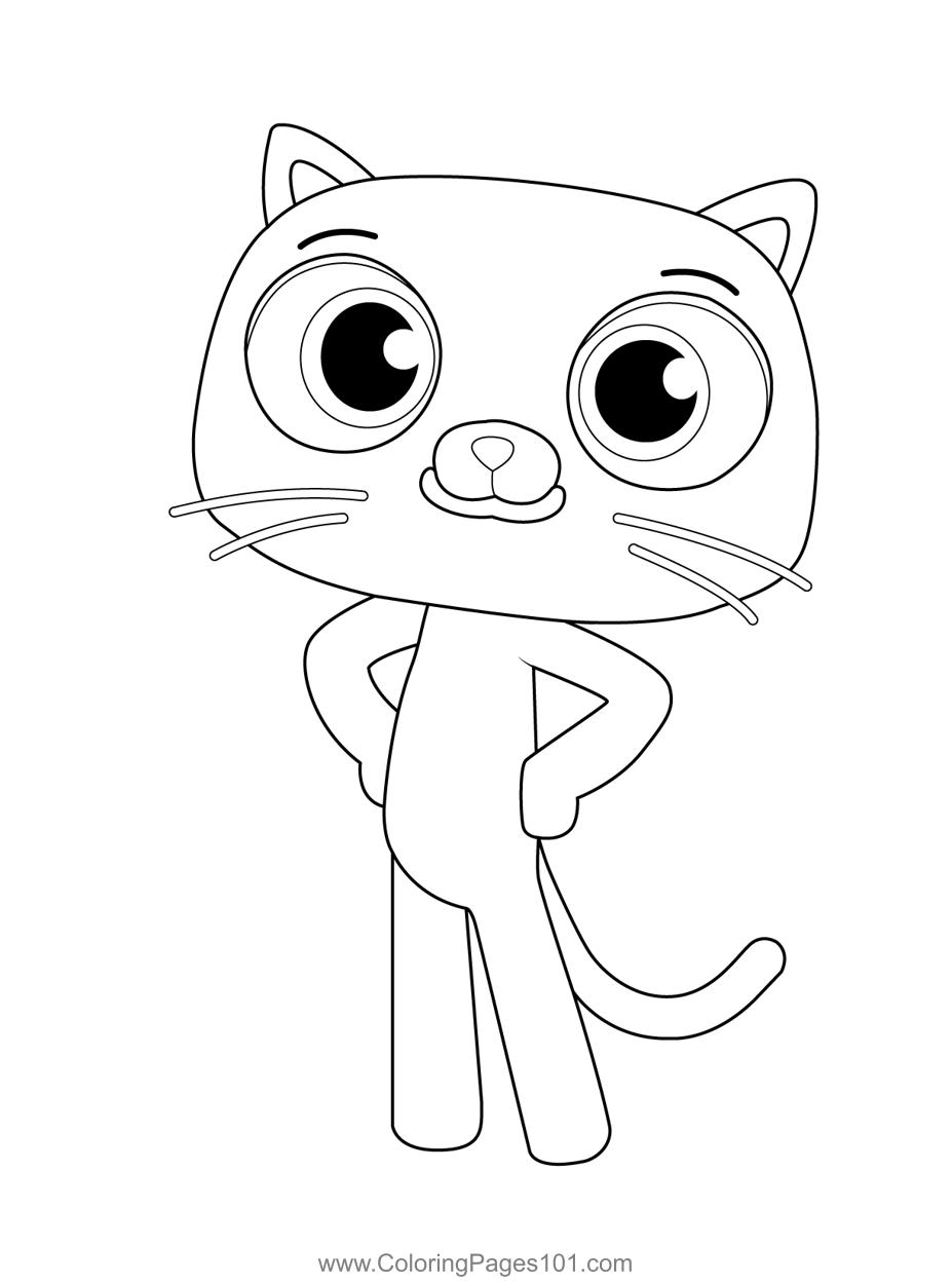 Bartleby True and the Rainbow Kingdom Coloring Page for Kids - Free True  and the Rainbow Kingdom Printable Coloring Pages Online for Kids -  ColoringPages101.com | Coloring Pages for Kids