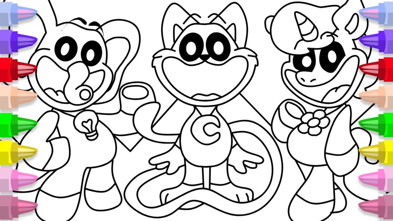 HOW TO COLOR Smiling Critters ...