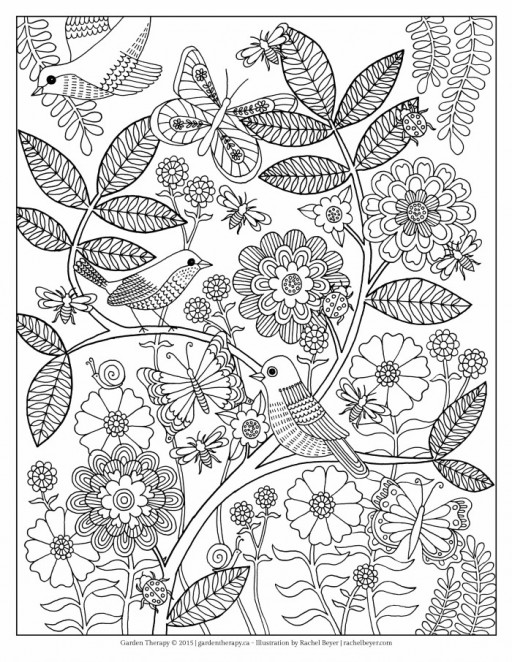 Free Adult Coloring Page Roundup