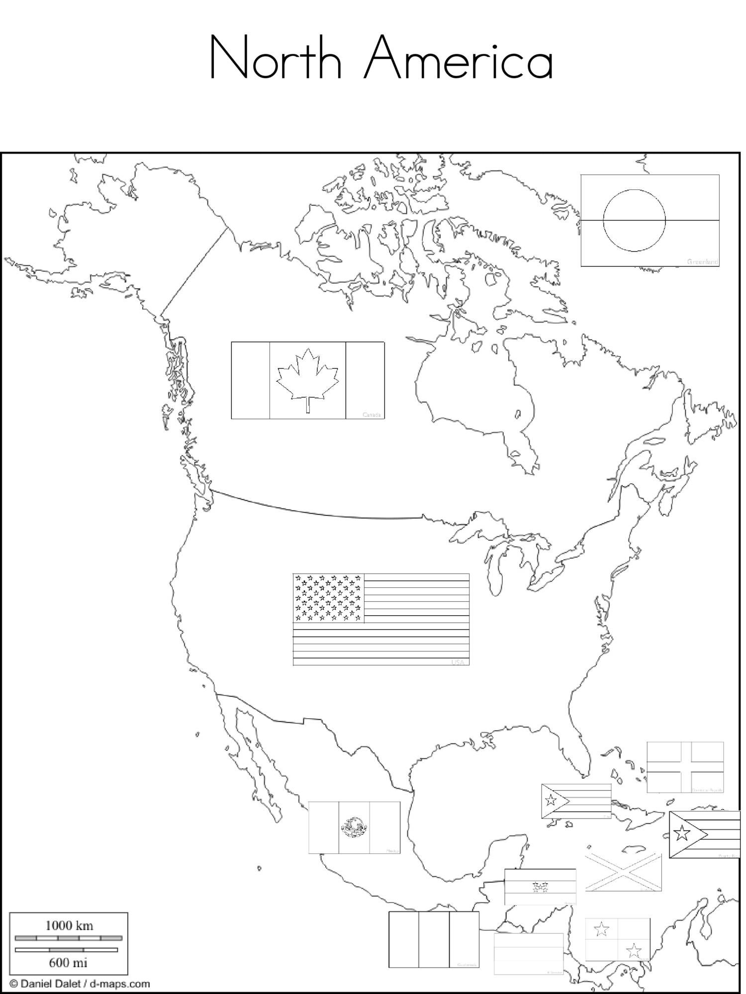 Flags on Map Coloring Pages NorthAmerica SouthAmerica Europe Africa.pdf |  Flag coloring pages, American flag coloring page, World map coloring page