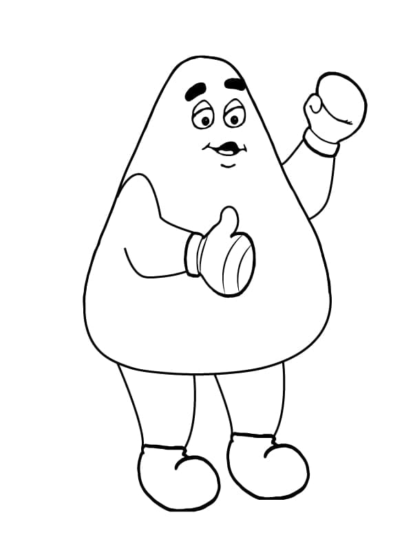 Grimace Free coloring page - Download, Print or Color Online for Free