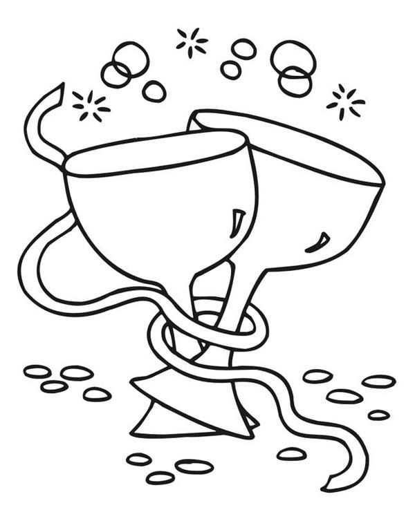 Toast And Wishes On 2015 New Year Coloring Page : Coloring Sky | New year coloring  pages, Coloring pages, Coloring book pages