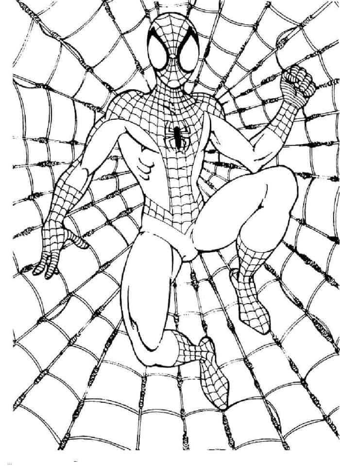 Spider Man 2099 Coloring Pages - Coloring Nation