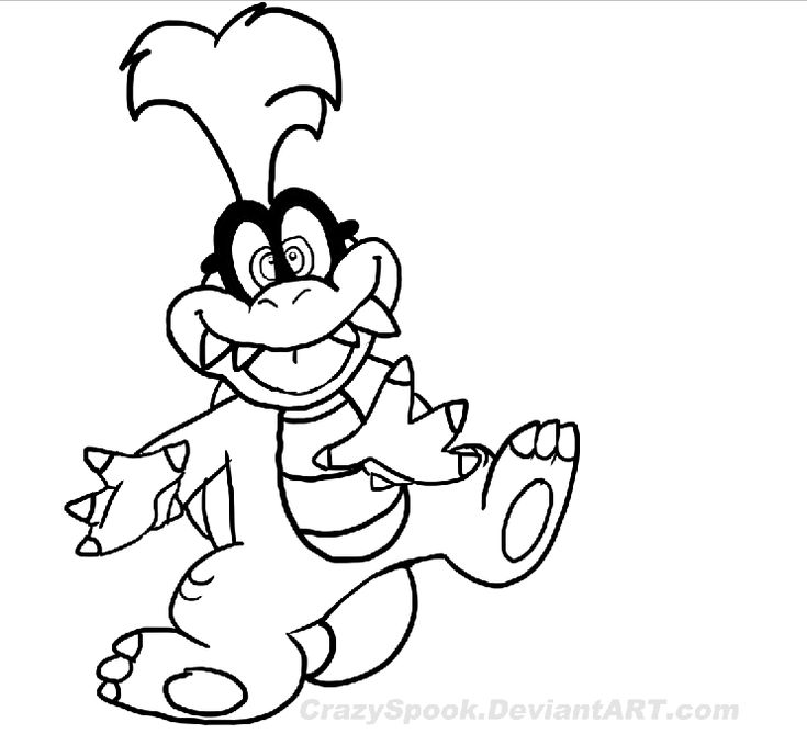 Coloriage Koopalings Coloriage - AZ Coloriage | Coloriage, Page de  coloriage, Coloriage en ligne