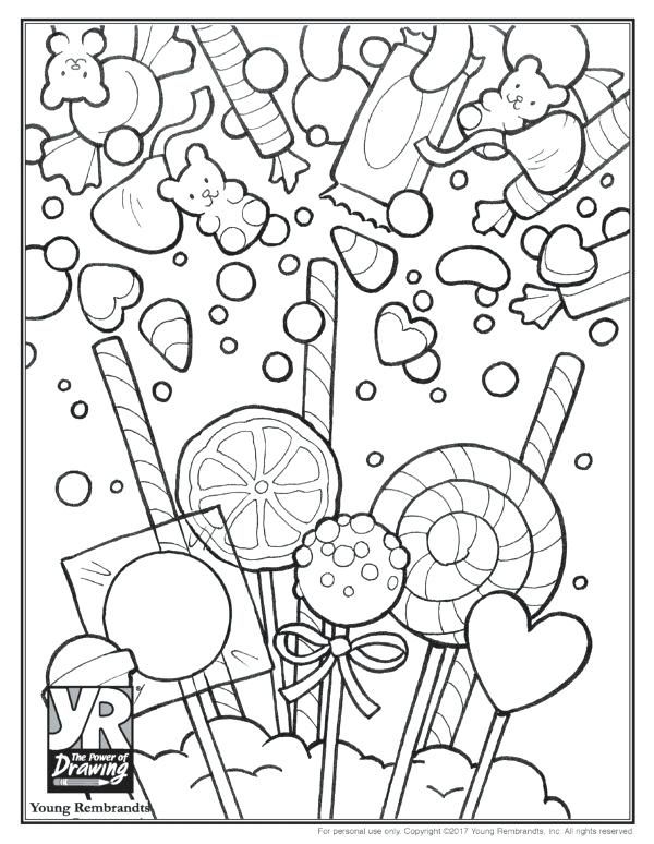 Candy Coloring Page Candy Coloring Page Sugar Skull Coloring Pages | Candy coloring  pages, Skull coloring pages, Cute coloring pages
