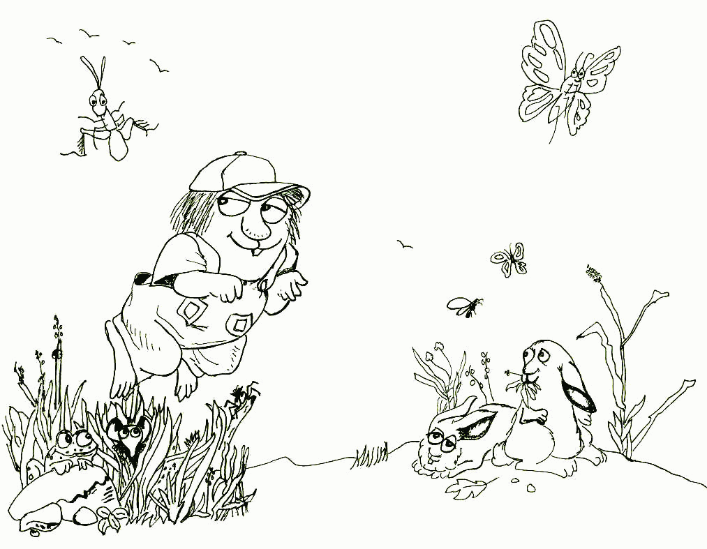 Little Critter Coloring Page