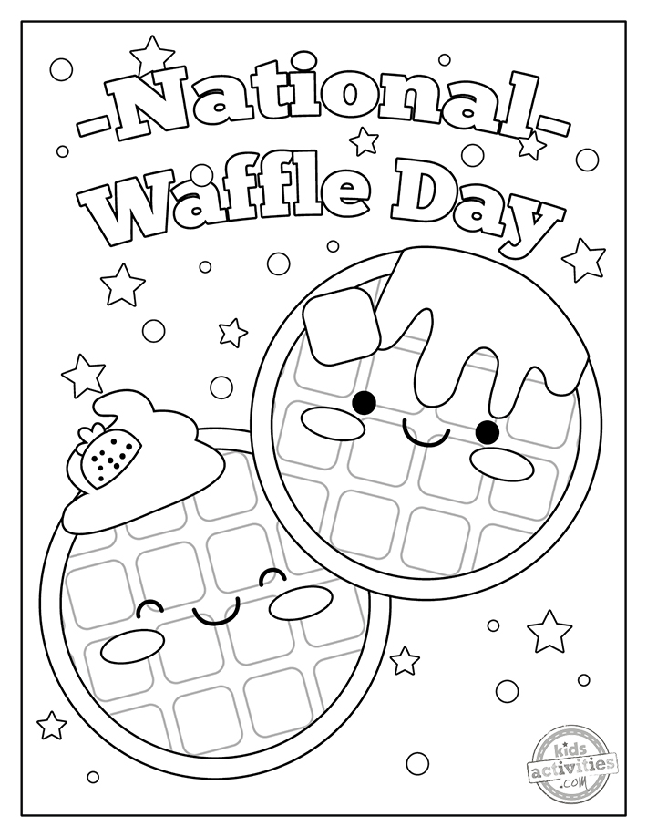 The Complete Guide to Celebrating National Waffle Day on August 24, 2022  Kids Activities Blog