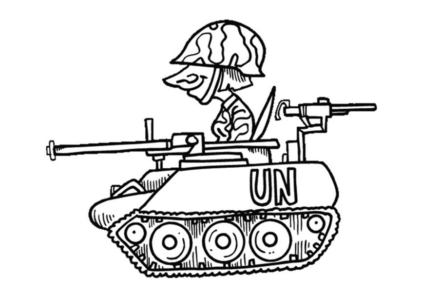 Cartoon Army Tank Coloring Pages - Tank Coloring Pages - Coloring Pages For  Kids And Adults