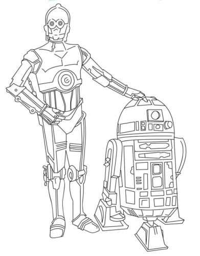 30 Free Star Wars Coloring Pages Printable