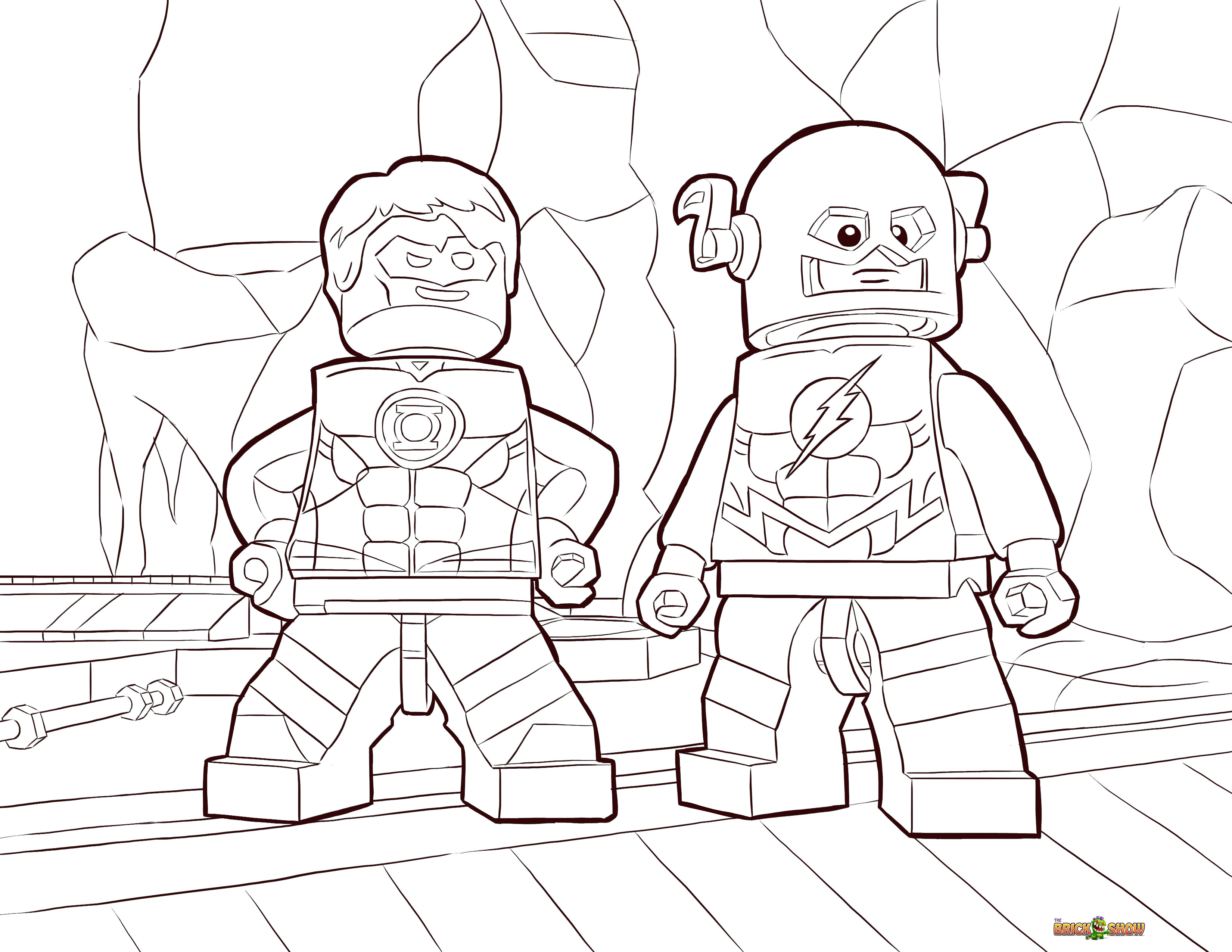 lego superheroes coloring pages xwljfptynklph. lego superheroes ...
