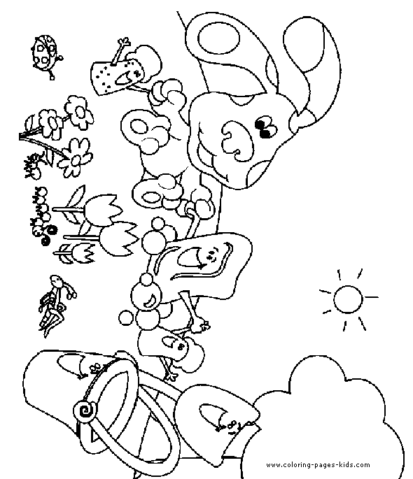 Blue's Clues color page - Coloring pages for kids - Cartoon ...