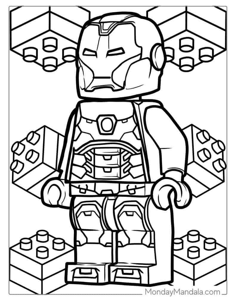 24 Iron Man Coloring Pages (Free PDF ...