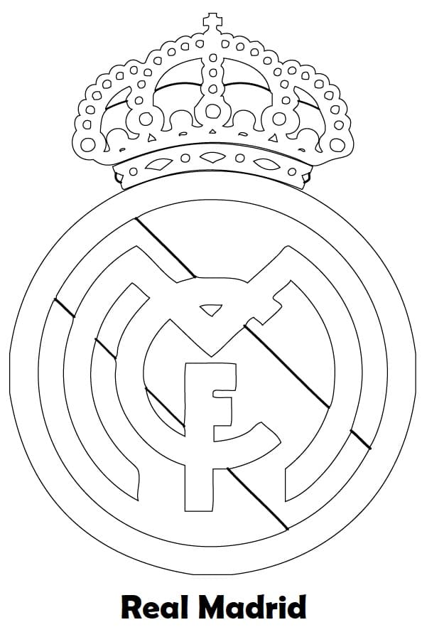 Real Madrid Image coloring page ...