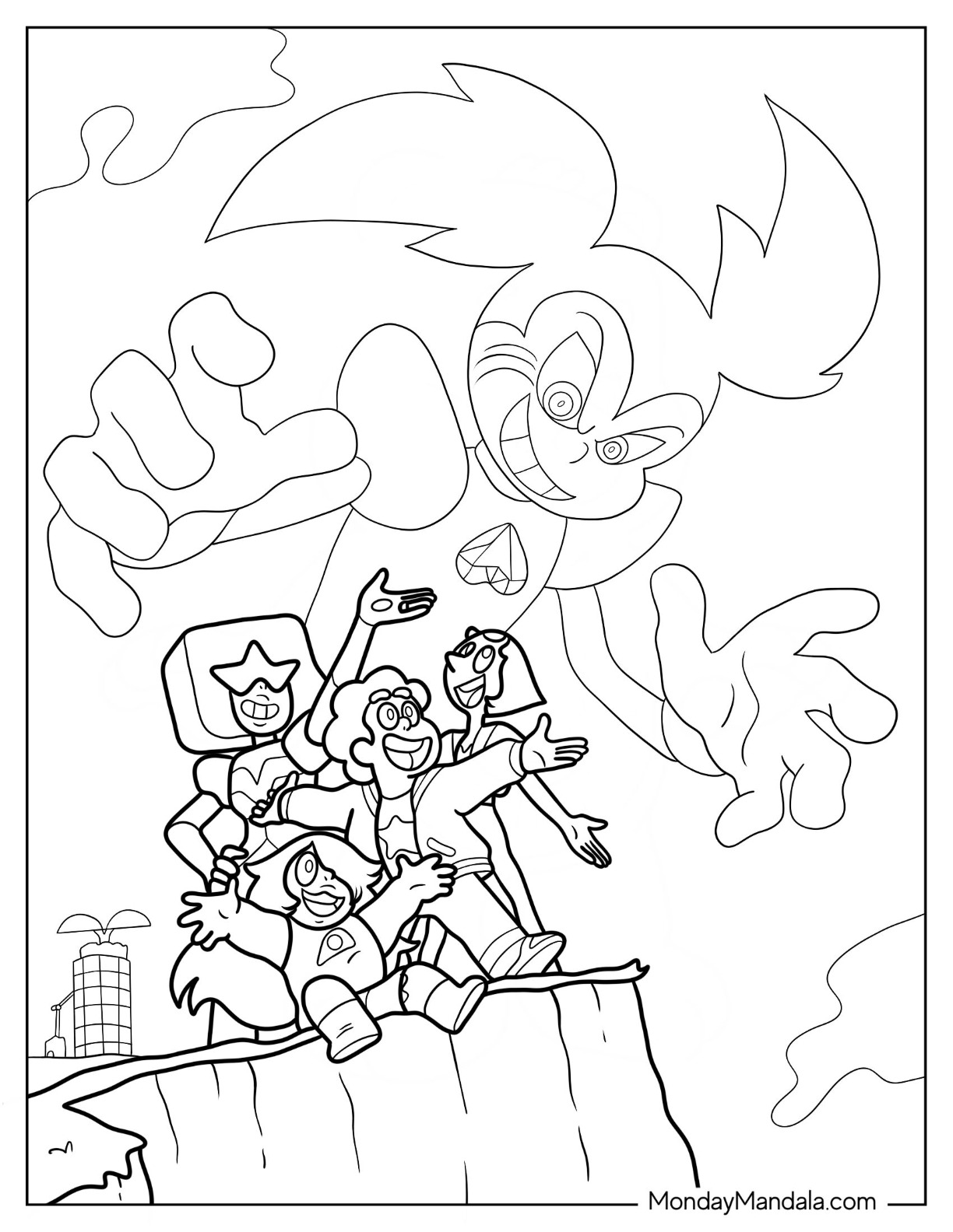 20 Steven Universe Coloring Pages (Free ...