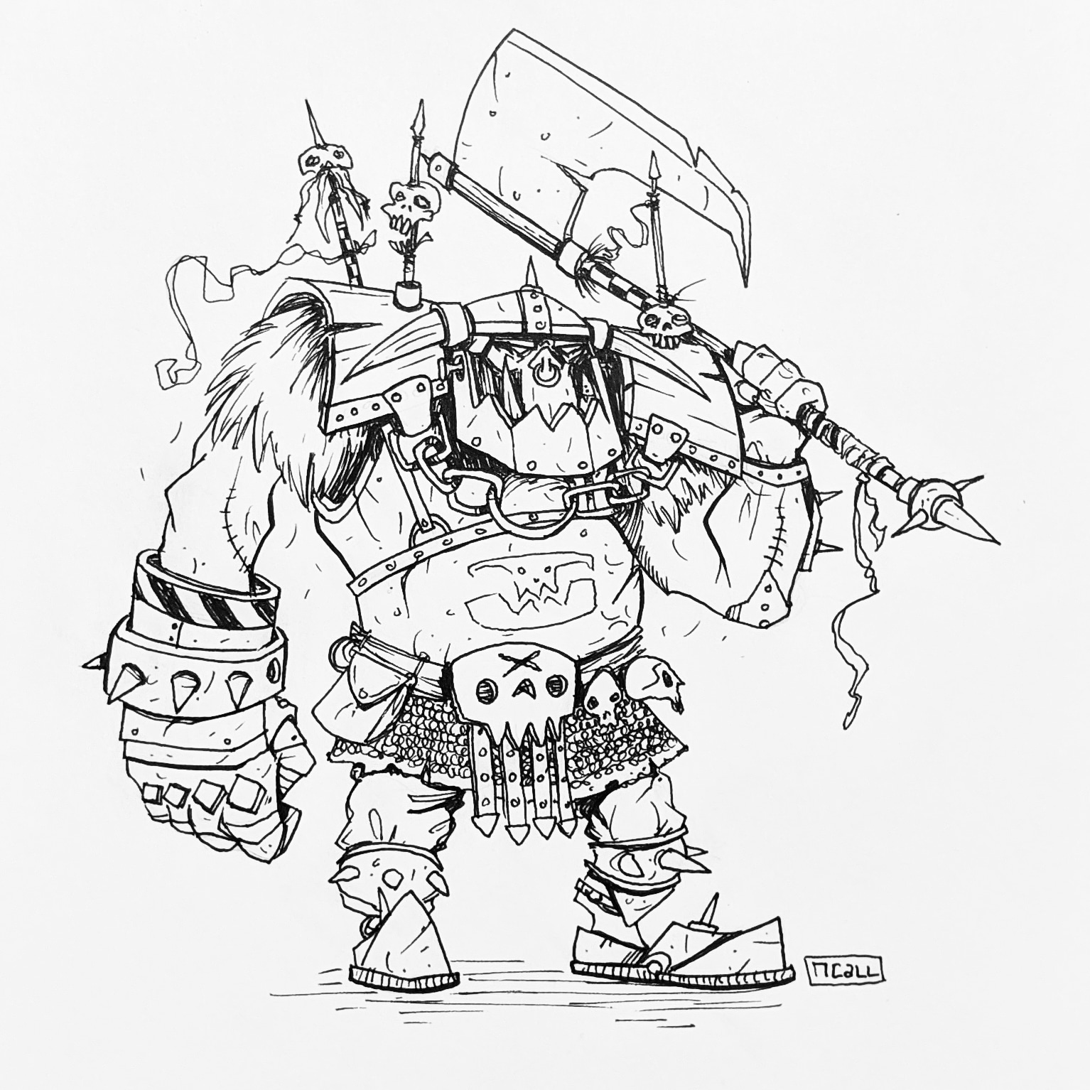 Warhammer orc #warhammer #orc ...