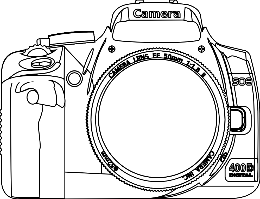 Picture Of Camera - Cliparts.co