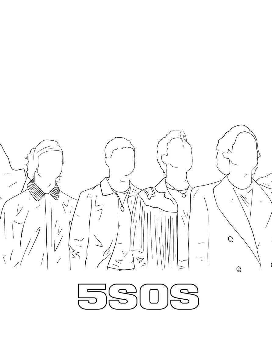 Pin de Abstract Val en Abstarct art | Dibujo 5sos, Libro de colores,  Dibujos de one direction