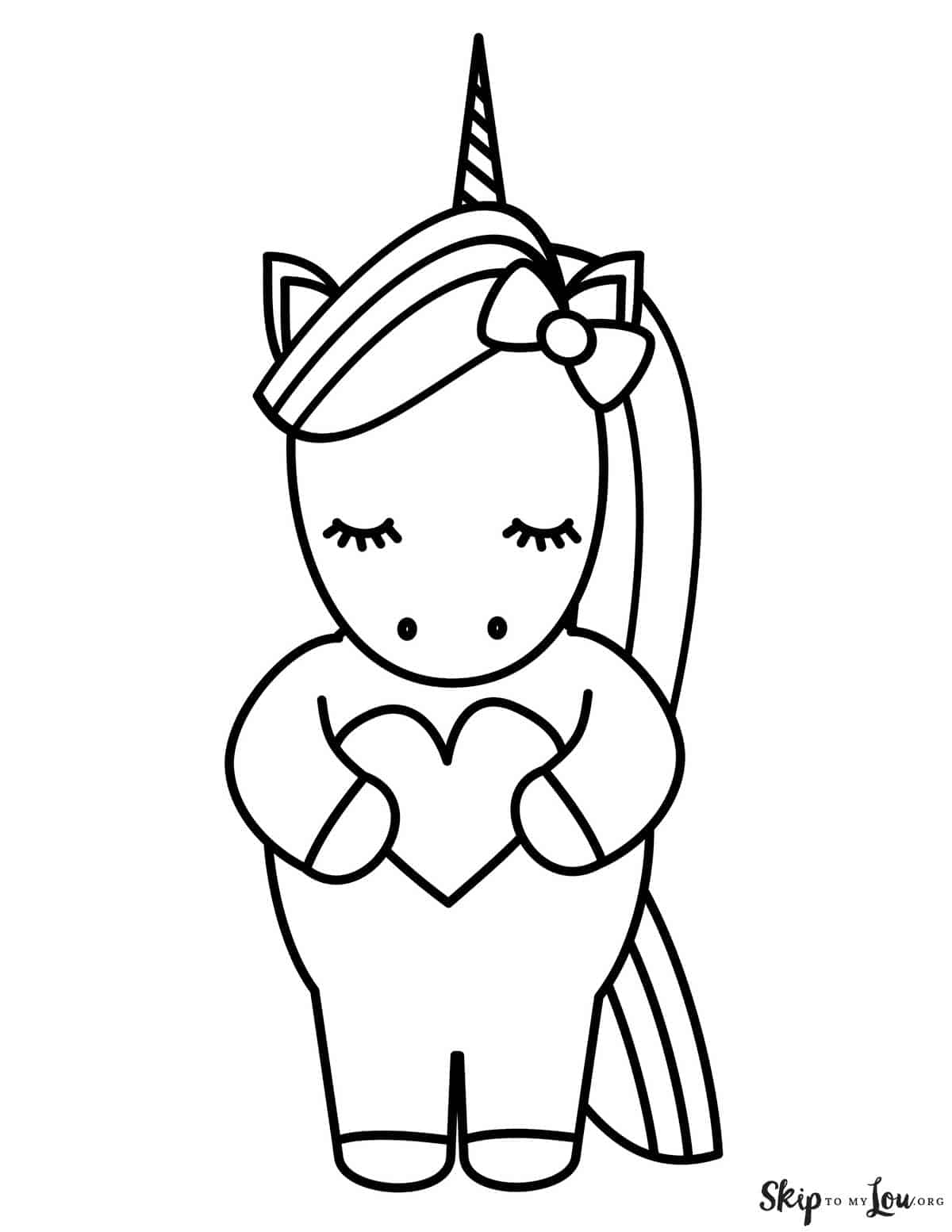 15 Magical Unicorn Coloring Pages {Print for Free} | Skip To My Lou