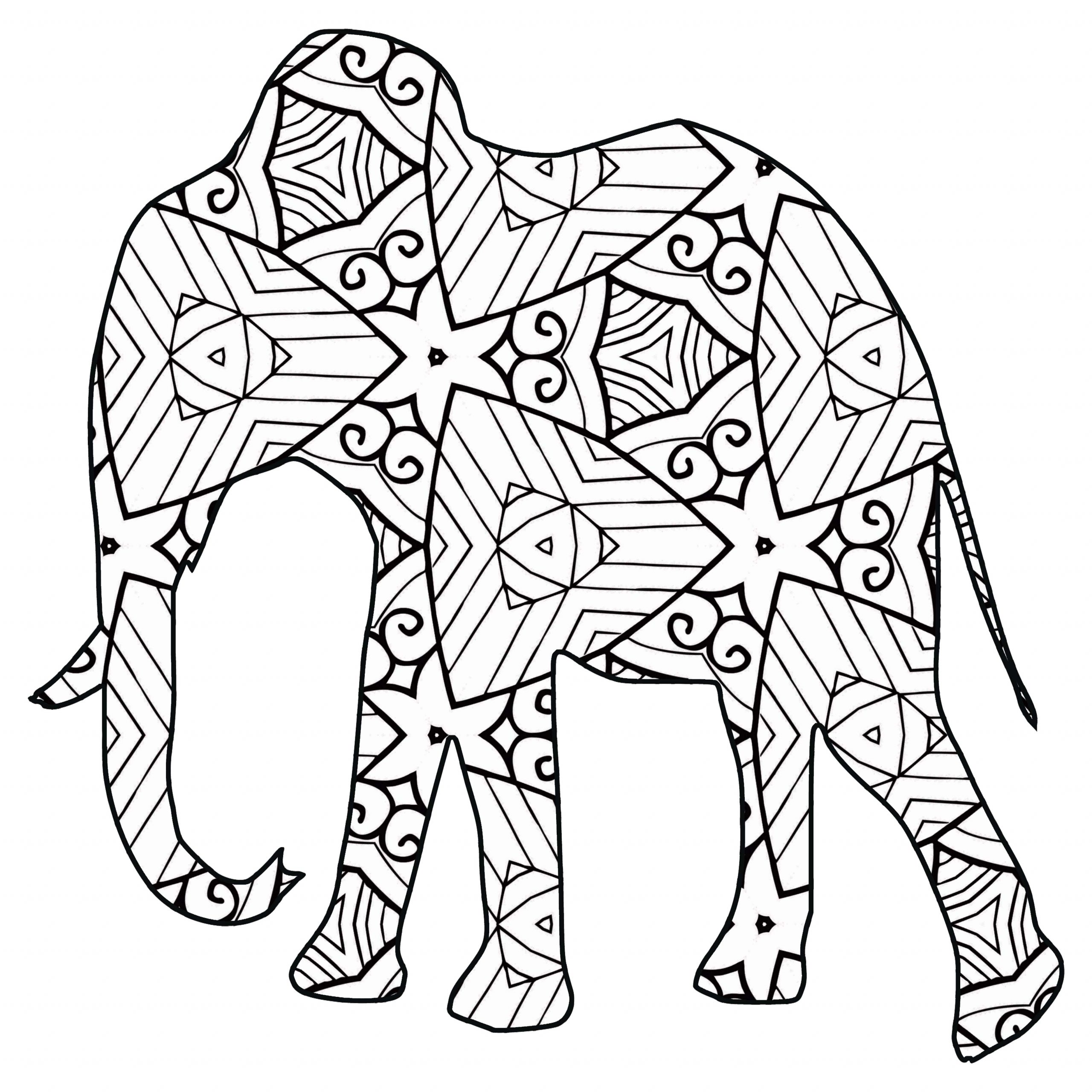 Coloring Pages : Coloring Staggering Animal Photo For Adults Free ...
