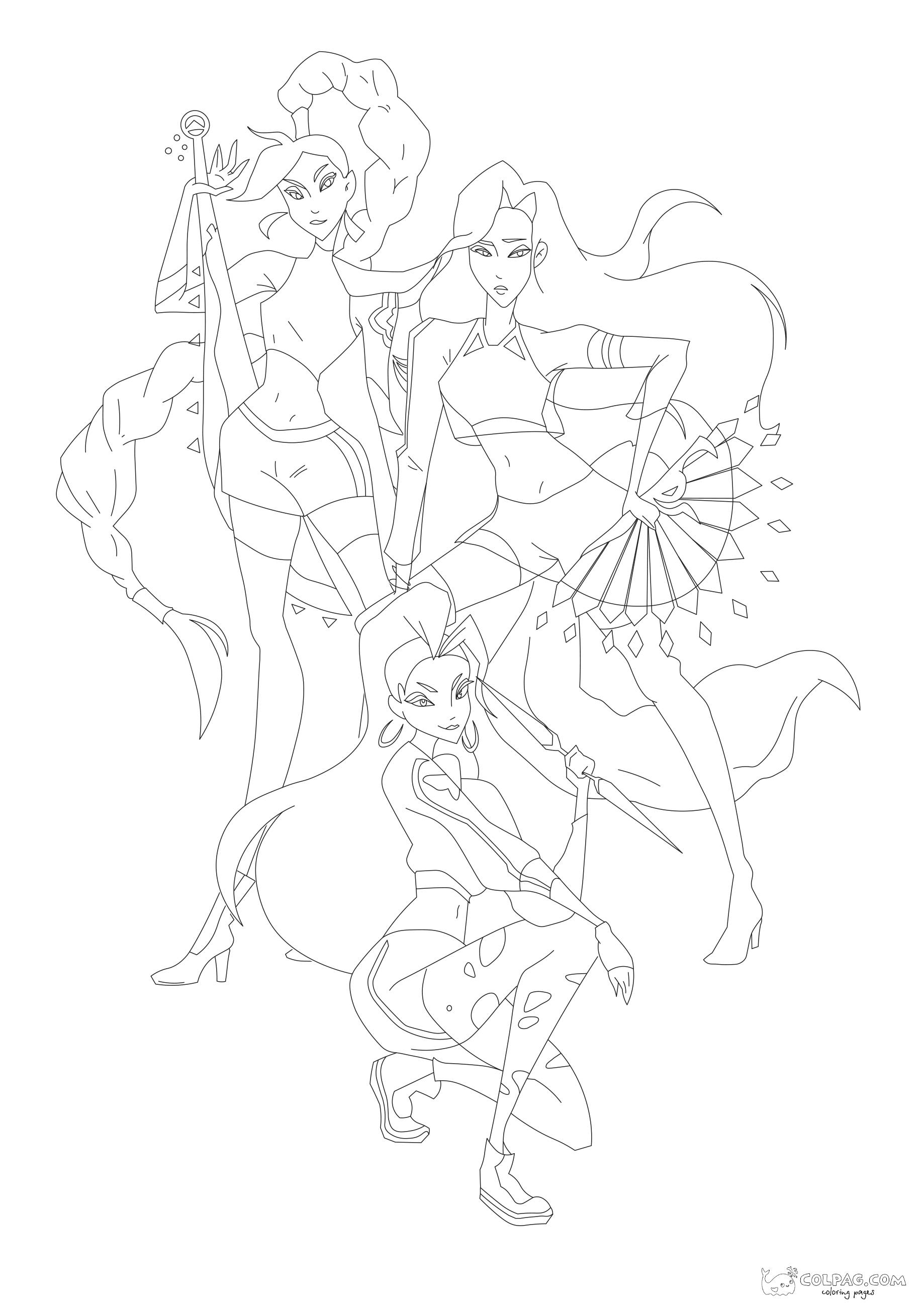 K-Pop: Demon Hunters Coloring Pages to Print