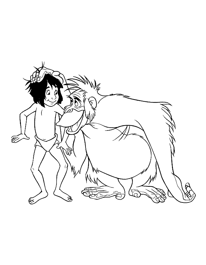 Disney The Jungle Book Coloring Pages #28 | Disney Coloring Pages