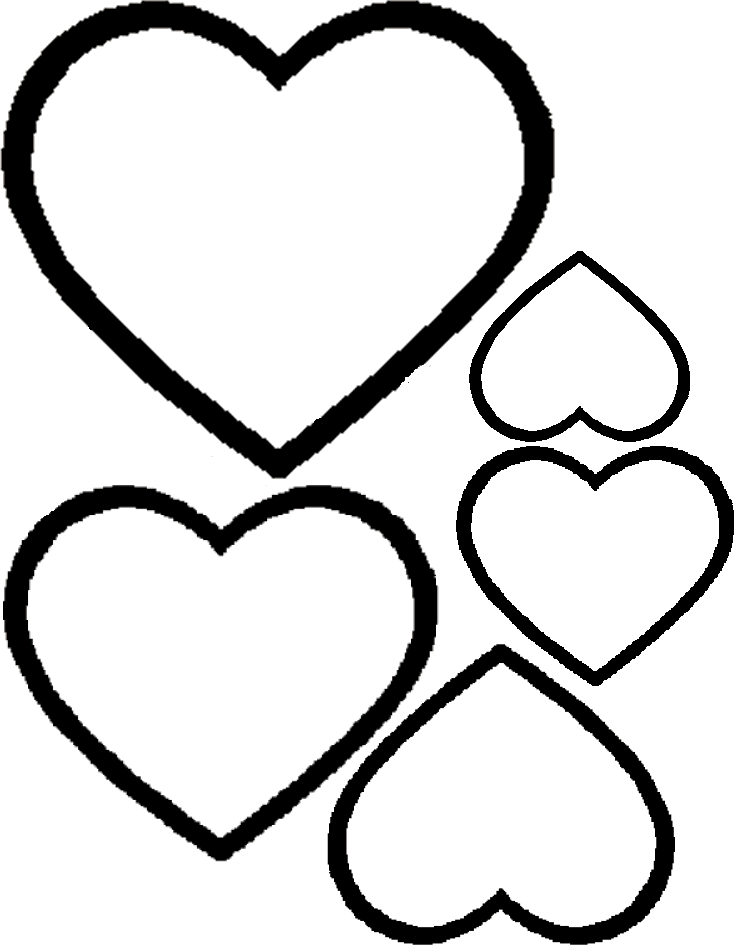Heart Stencils Printable