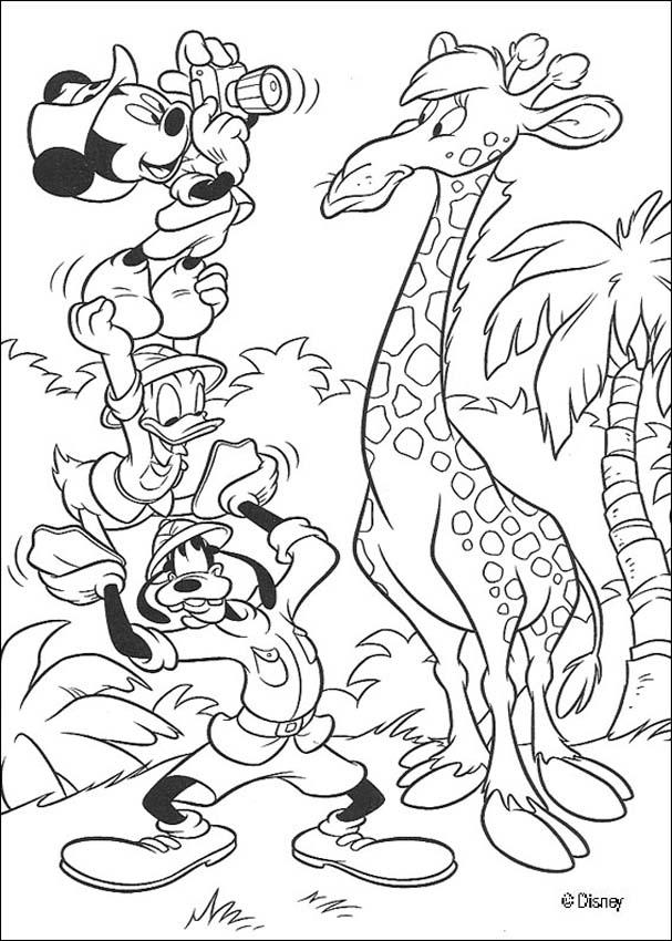 Mickey Mouse coloring pages - Mickey Mouse, Donald Duck, Goofy ...