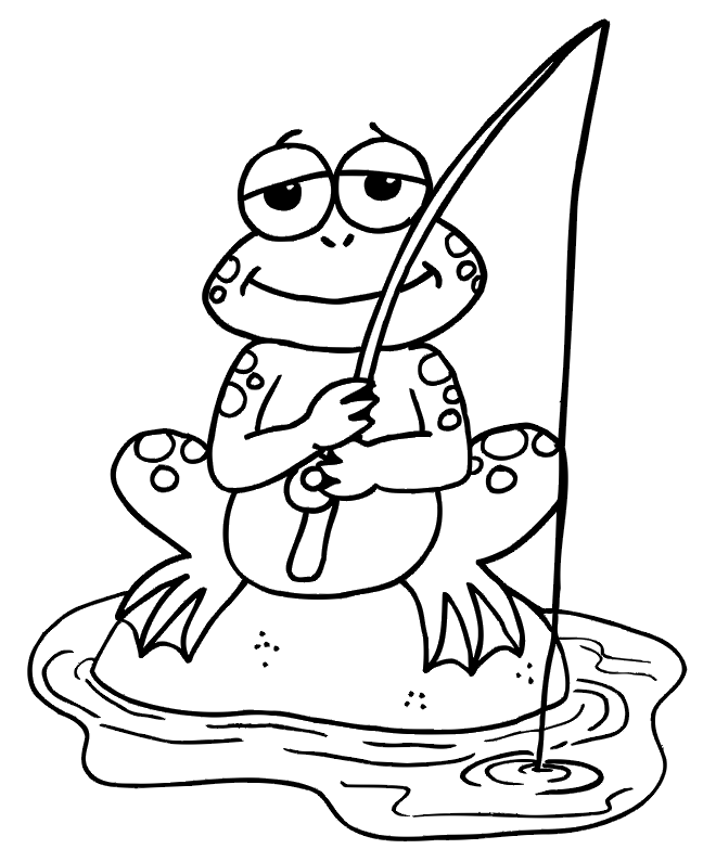 Fishing Coloring Pages | Printable Coloring Pages