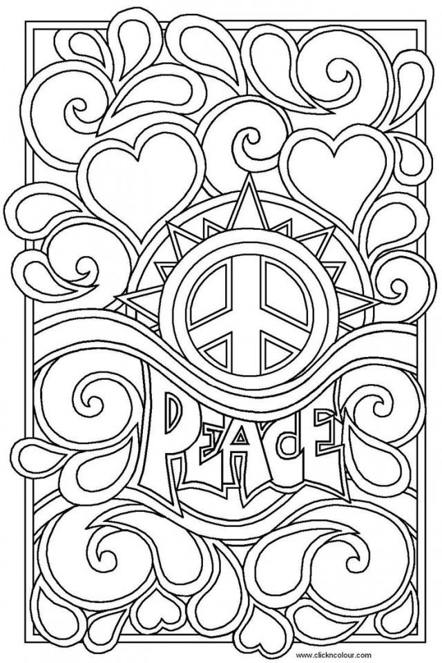 Coloring Pages For Teens | Free Coloring Pages