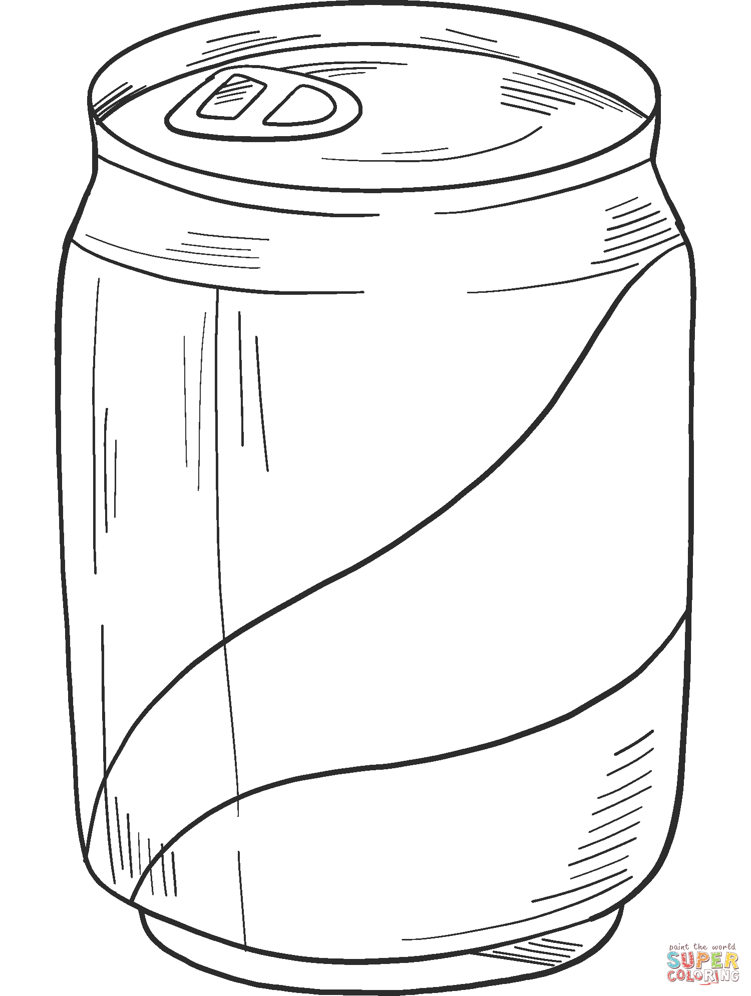 Soda Can coloring page | Free Printable Coloring Pages