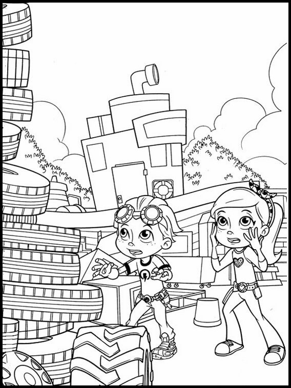 Coloring Sheet Rusty Rivets 12