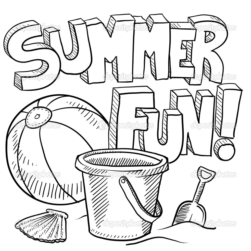 Summer Fun Coloring Pages - Get Coloring Pages