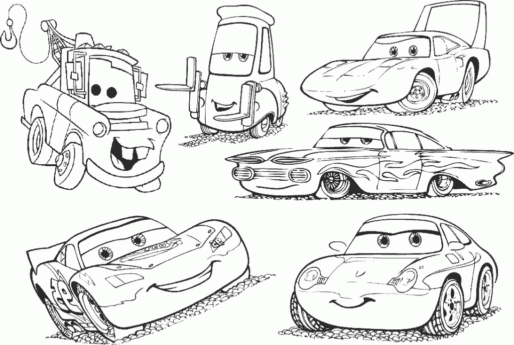Printable Disney Cars Coloring Pages - Colorine.net | #3889