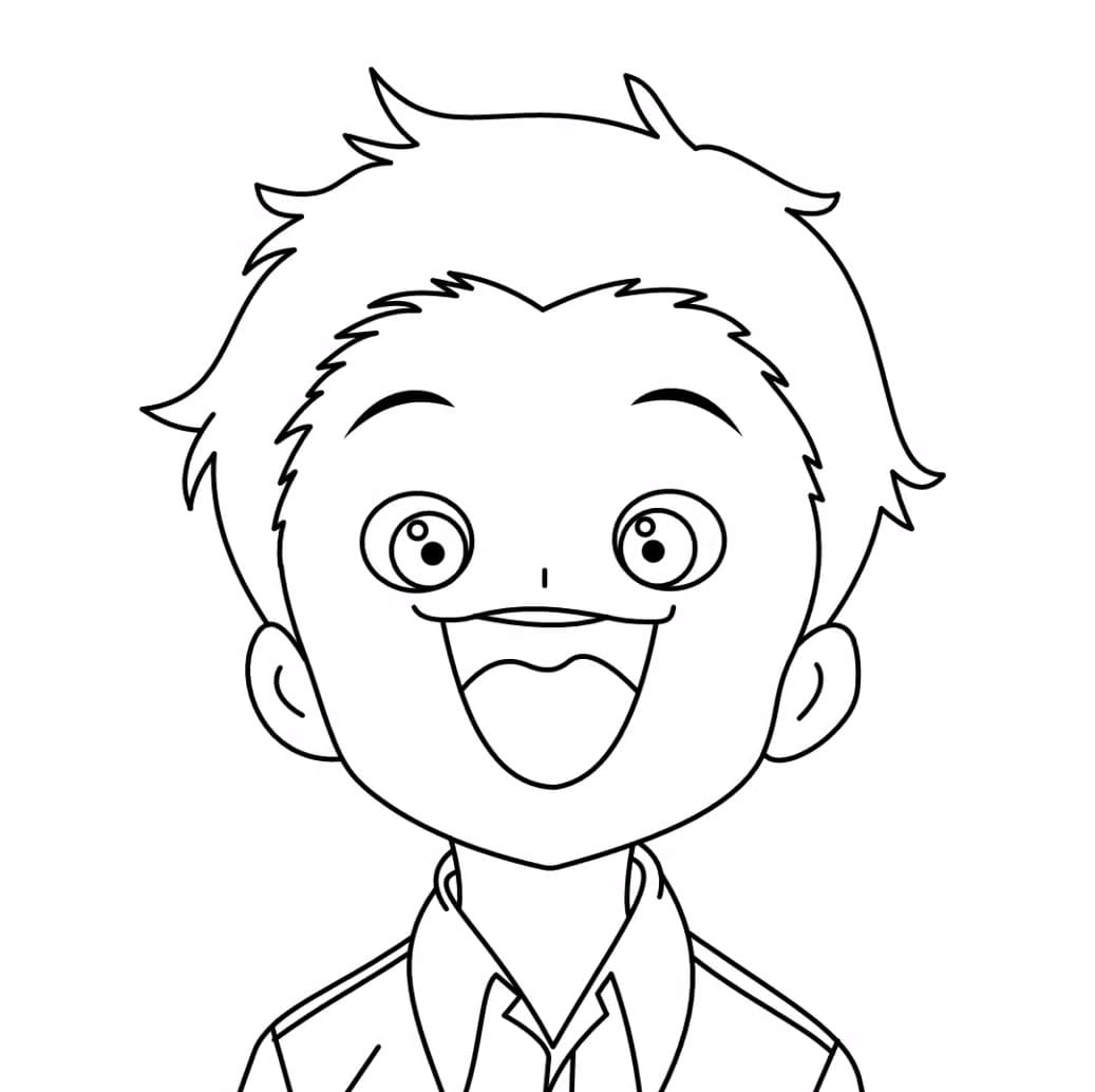 The Promised Neverland coloring pages - AniYuki.com