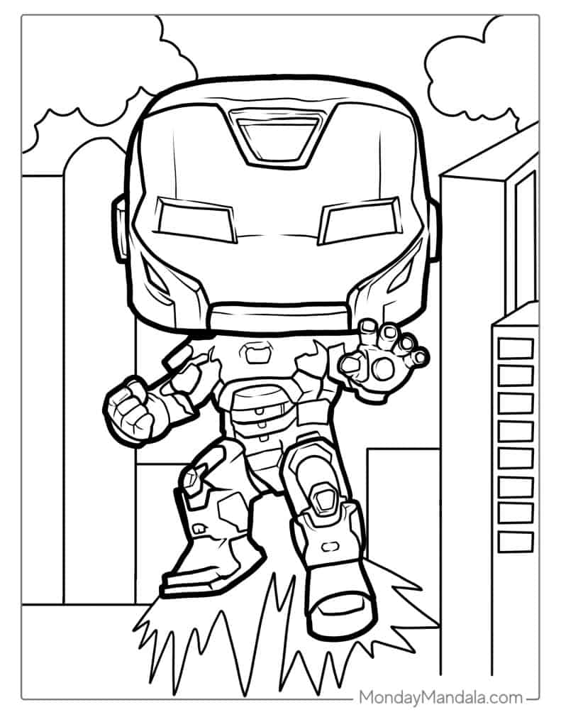 24 Iron Man Coloring Pages (Free PDF ...