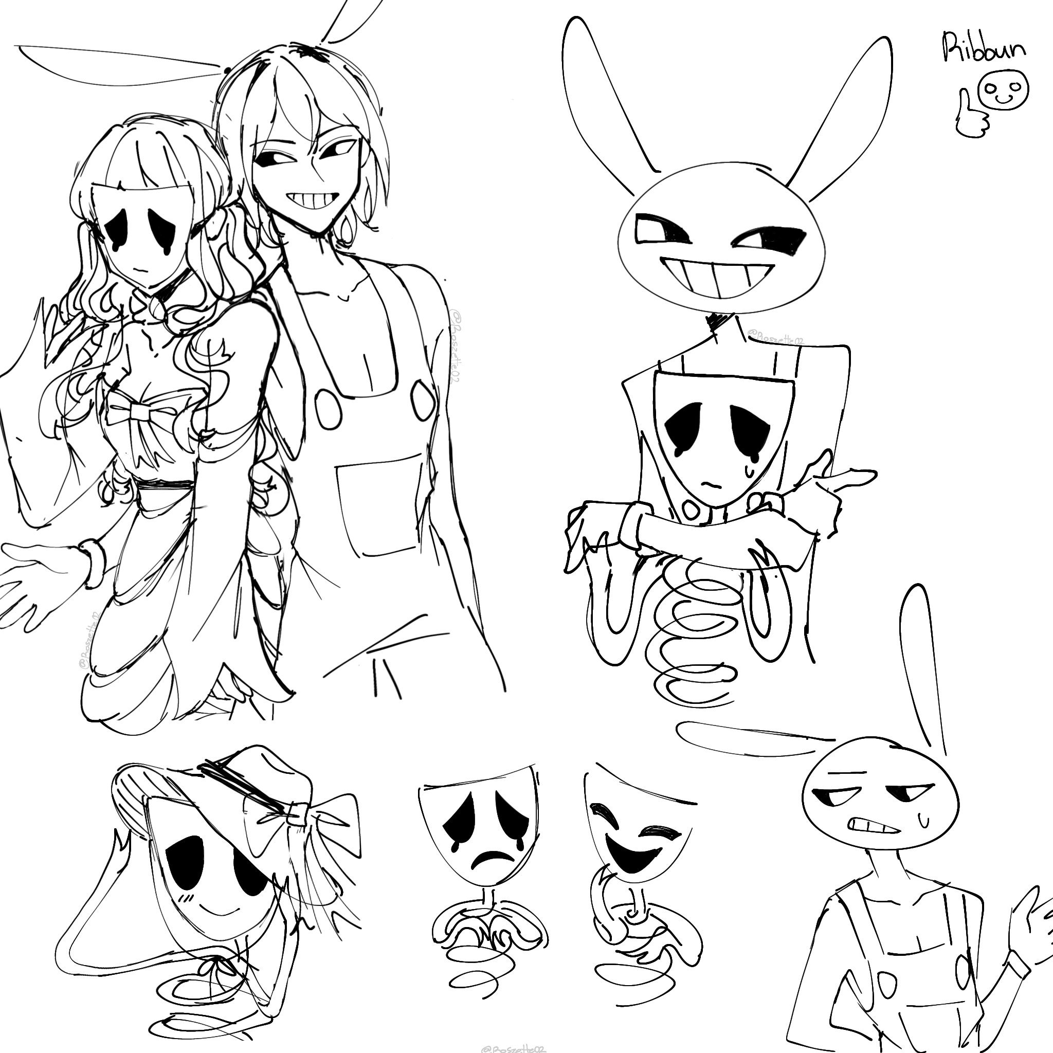 Ribbun fanarts ...