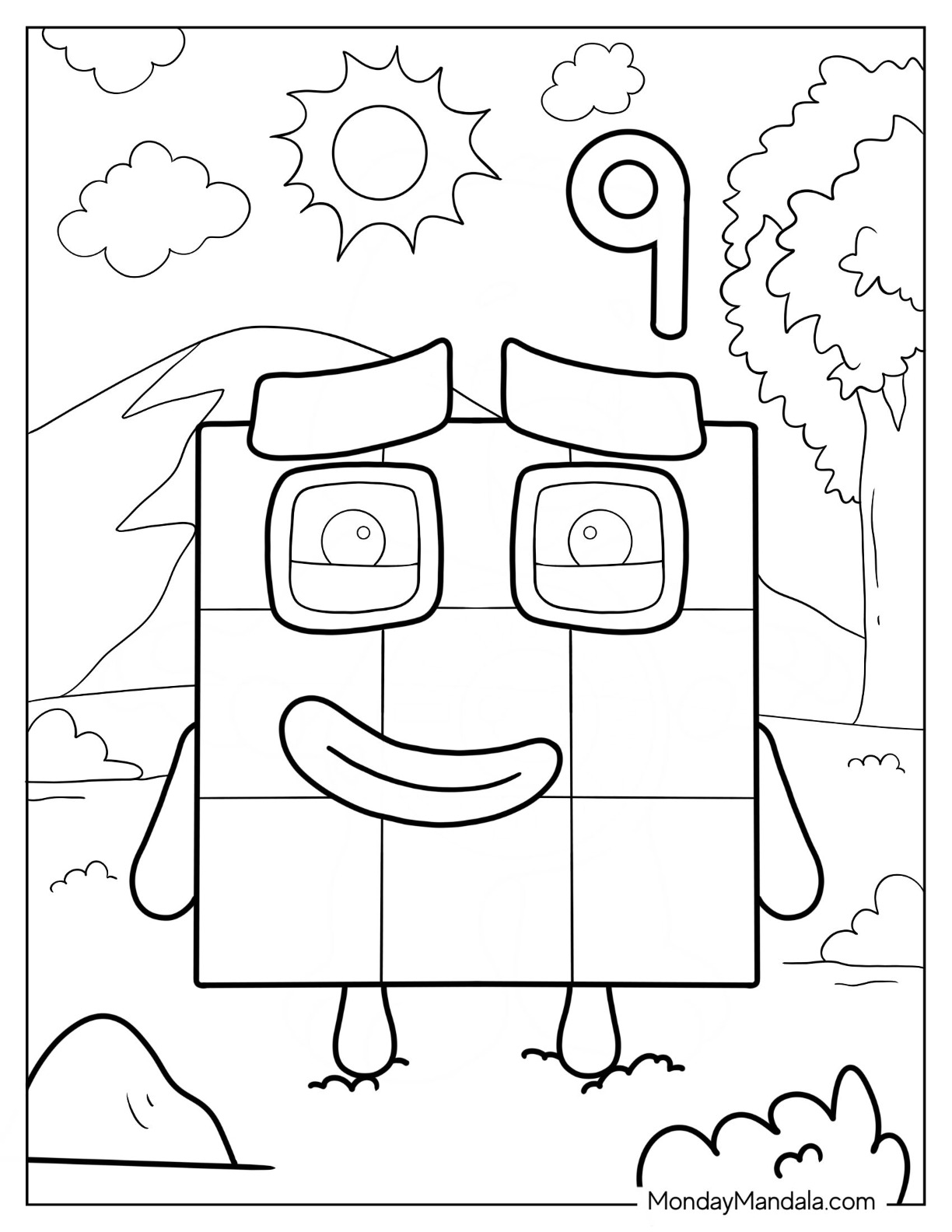 28 Numberblocks Coloring Pages (Free ...