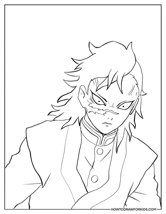 Demon Slayer Coloring Pages - Free ...