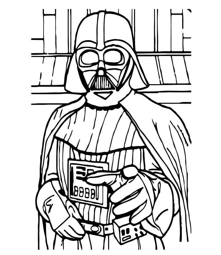 Darth Vader Coloring Pages