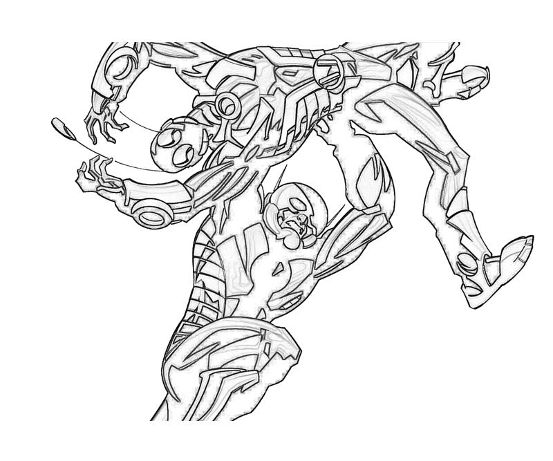Drawings Ant-Man (Superheroes) – Printable coloring pages