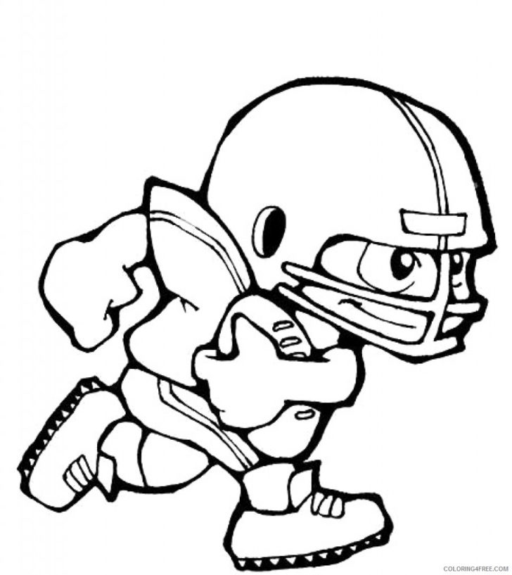 Coloring ~ Football Player Coloring Pages Fabulous Realistic Boy ...