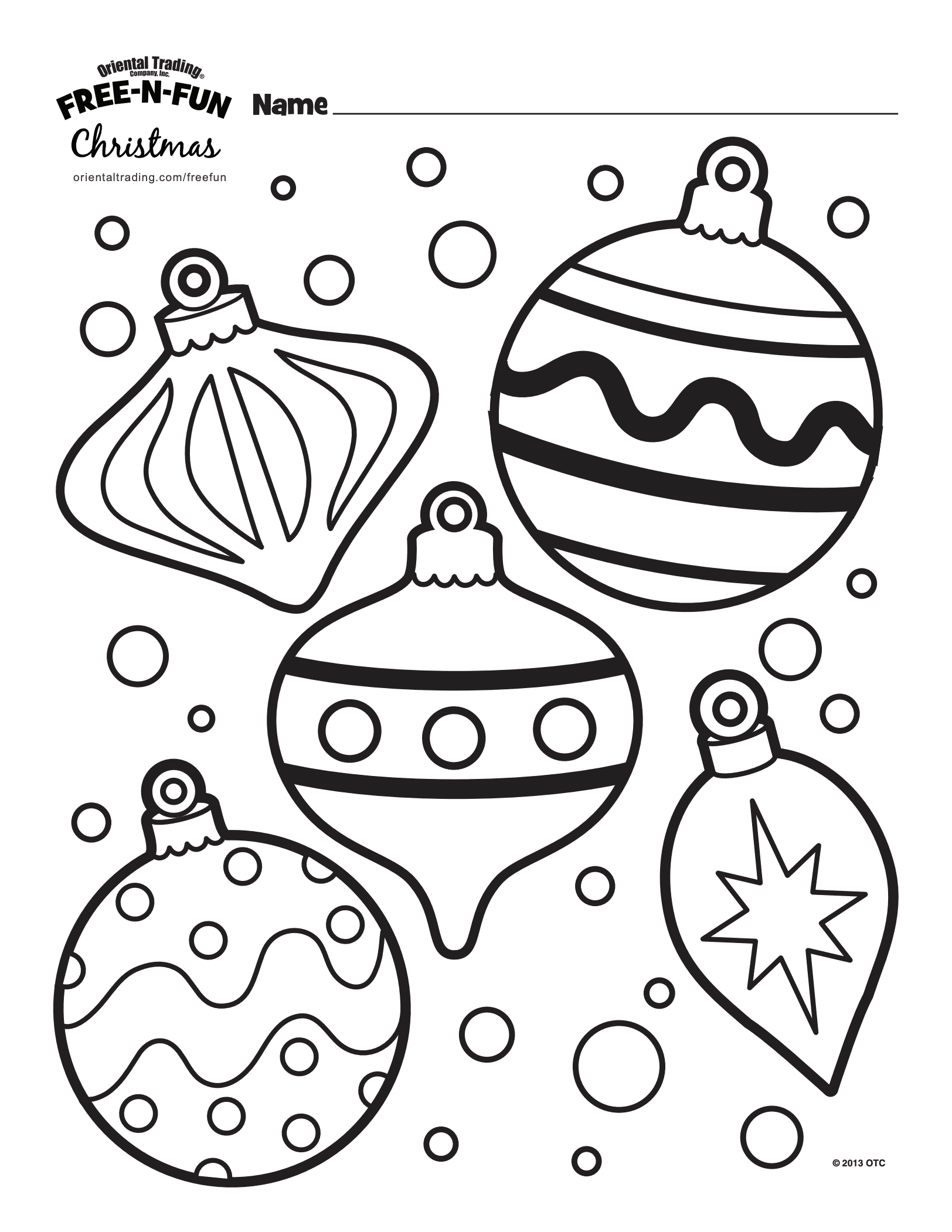 Printable Christmas Colouring Pages - The Organised Housewife