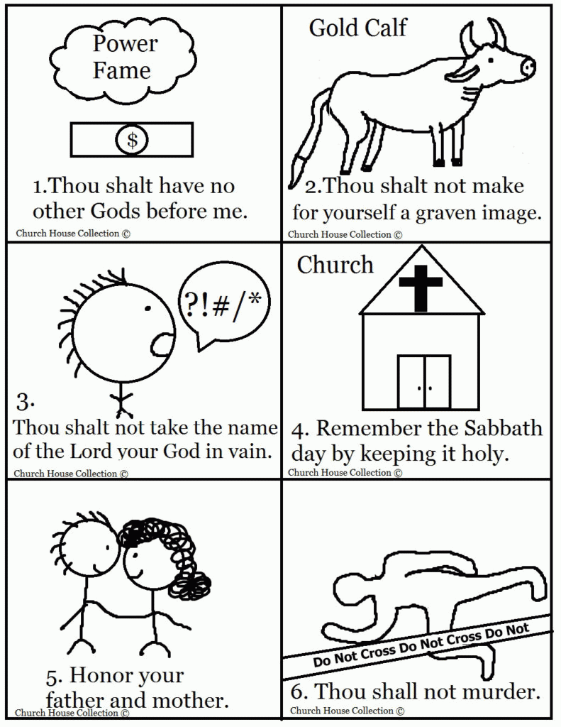 New Coloring Page: ... House Collection Blog: 10 Commandments ...